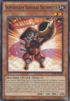 Superheavy Samurai Trumpeter (V.1 - Common)⁣ - Star Pack Arc-V⁣ (Common)⁣ [028]