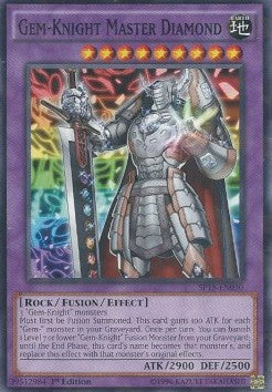 Gem-Knight Master Diamond (V.2 - Shatterfoil)⁣ - Star Pack Arc-V⁣ (Shatterfoil)⁣ [030]