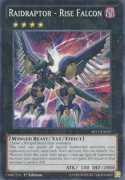 Raidraptor - Rise Falcon (V.2 - Shatterfoil)⁣ - Star Pack Arc-V⁣ (Shatterfoil)⁣ [037]