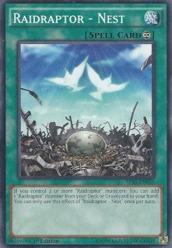 Raidraptor - Nest (V.1 - Common)⁣ - Star Pack Arc-V⁣ (Common)⁣ [045]