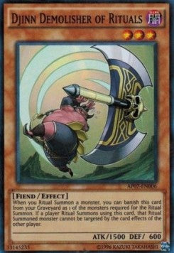 Djinn Demolisher of Rituals⁣ - Astral Pack Seven⁣ (Super Rare)⁣ [006]