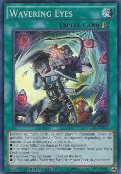 Wavering Eyes⁣ - Crossed Souls⁣ (Super Rare)⁣ [AE3]