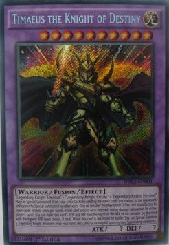 Timaeus the Knight of Destiny⁣ - Dragons of Legend 2⁣ (Secret Rare)⁣ [001]