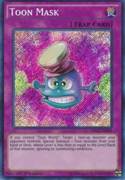 Toon Mask⁣ - Dragons of Legend 2⁣ (Secret Rare)⁣ [028]
