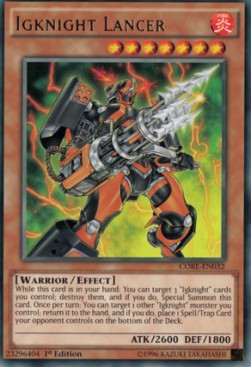 Igknight Lancer⁣ - Clash of Rebellions⁣ (Rare)⁣ [032]