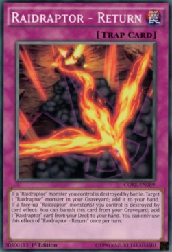 Raidraptor - Return⁣ - Clash of Rebellions⁣ (Common)⁣ [069]