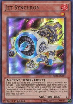 Jet Synchron - Structure Deck: Synchron Extreme (Super Rare) [SDSE-001]
