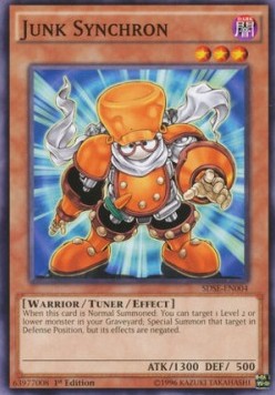Junk Synchron - Structure Deck: Synchron Extreme (Common) [SDSE-004]