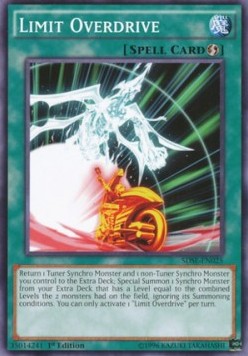 Limit Overdrive⁣ - Structure Deck: Synchron Extreme⁣ (Common)⁣ [025]