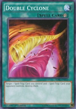 Double Cyclone⁣ - Structure Deck: Synchron Extreme⁣ (Common)⁣ [033]