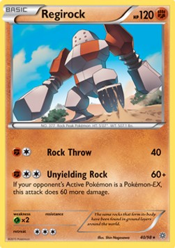 Regirock⁣ - Ancient Origins⁣ (Rare)⁣ [40]