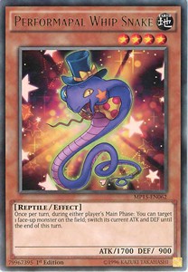 Performapal Whip Snake⁣ - 2015 Mega-Tin Mega Pack⁣ (Rare)⁣ [062]