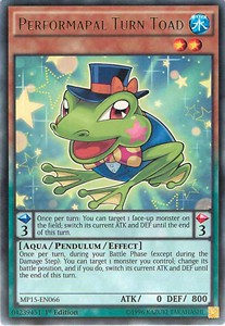 Performapal Turn Toad⁣ - 2015 Mega-Tin Mega Pack⁣ (Rare)⁣ [066]