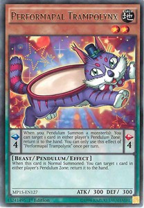 Performapal Trampolynx⁣ - 2015 Mega-Tin Mega Pack⁣ (Rare)⁣ [127]