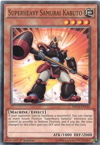 Superheavy Samurai Kabuto⁣ - 2015 Mega-Tin Mega Pack⁣ (Common)⁣ [132]