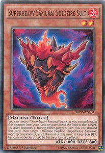 Superheavy Samurai Soulfire Suit⁣ - 2015 Mega-Tin Mega Pack⁣ (Common)⁣ [134]