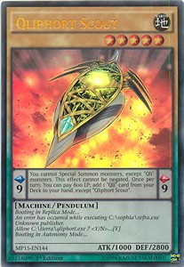 Qliphort Scout⁣ - 2015 Mega-Tin Mega Pack⁣ (Ultra Rare)⁣ [144]