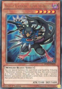 Assault Blackwing - Kunai the Drizzle⁣ - Dimension of Chaos⁣ (Rare)⁣ [018]