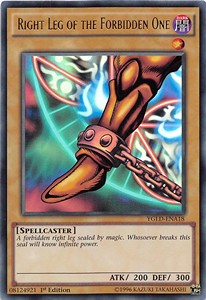 Right Leg of the Forbidden One⁣ - Yugi's Legendary Decks⁣ (Ultra Rare)⁣ [A18]