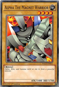 Alpha The Magnet Warrior⁣ - Yugi's Legendary Decks⁣ (Common)⁣ [B11]