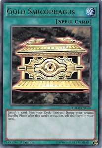 Gold Sarcophagus⁣ - Yugi's Legendary Decks⁣ (Ultra Rare)⁣ [C26]