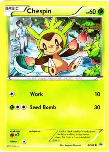 Chespin⁣ - BREAKthrough⁣ (Common)⁣ [8]