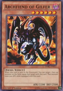 Archfiend of Gilfer⁣ - Duelist Pack: Battle City⁣ (Common)⁣ [011]