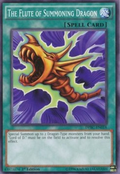 The Flute of Summoning Dragon⁣ - Duelist Pack: Battle City⁣ (Common)⁣ [018]