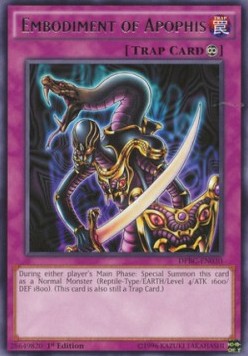 Embodiment of Apophis⁣ - Duelist Pack: Battle City⁣ (Rare)⁣ [030]