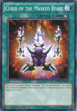 Curse of the Masked Beast⁣ - Duelist Pack: Battle City⁣ (Common)⁣ [032]