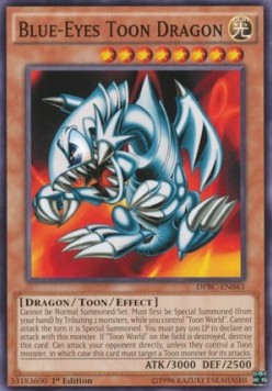Blue-Eyes Toon Dragon⁣ - Duelist Pack: Battle City⁣ (Common)⁣ [043]