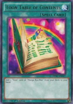 Toon Table of Contents⁣ - Duelist Pack: Battle City⁣ (Rare)⁣ [047]
