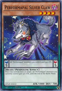 Performapal Silver Claw⁣ - Structure Deck: Master of Pendulum⁣ (Common)⁣ [010]