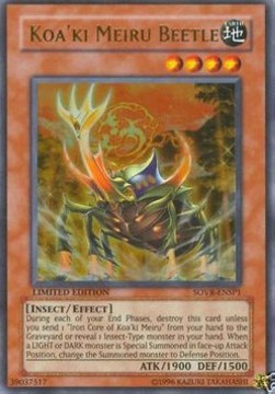 Koa'ki Meiru Beetle (V.2 - Ultra Rare)⁣ - Stardust Overdrive⁣ (Ultra Rare)⁣ [SP1]
