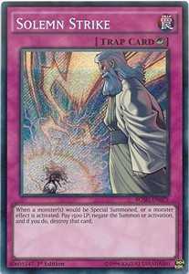 Solemn Strike⁣ - Breakers of Shadow⁣ (Secret Rare)⁣ [079]