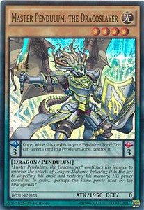 Master Pendulum, the Dracoslayer - Breakers of Shadow (Super Rare) [BOSH-023]