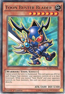 Toon Buster Blader⁣ - Breakers of Shadow⁣ (Rare)⁣ [038]