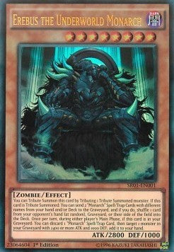 Erebus the Underworld Monarch⁣ - Structure Deck: Emperor of Darkness⁣ (Ultra Rare)⁣ [001]