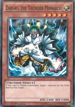 Zaborg the Thunder Monarch⁣ - Structure Deck: Emperor of Darkness⁣ (Common)⁣ [005]
