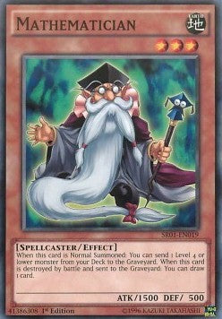 Mathematician⁣ - Structure Deck: Emperor of Darkness⁣ (Common)⁣ [019]