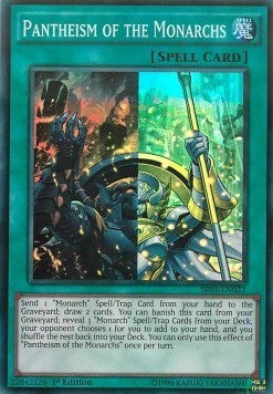 Pantheism of the Monarchs⁣ - Structure Deck: Emperor of Darkness⁣ (Super Rare)⁣ [023]
