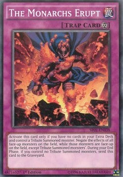 The Monarchs Erupt⁣ - Structure Deck: Emperor of Darkness⁣ (Common)⁣ [038]