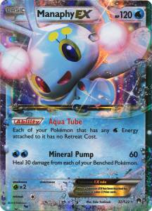 Manaphy EX⁣ - BREAKpoint⁣ (Ultra Rare)⁣ [32]