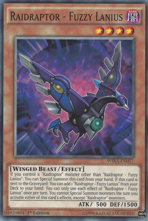 Raidraptor - Fuzzy Lanius⁣ - Wing Raiders⁣ (Common)⁣ [017]