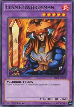 Flame Swordsman⁣ - Millennium Pack⁣ (Rare)⁣ [038]