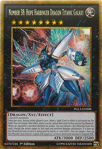 Number 38: Hope Harbinger Dragon Titanic Galaxy⁣ - Premium Gold: Infinite Gold⁣ (Gold Secret Rare)⁣ [008]