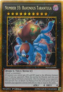 Number 35: Ravenous Tarantula⁣ - Premium Gold: Infinite Gold⁣ (Gold Secret Rare)⁣ [009]
