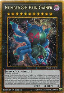 Number 84: Pain Gainer - Premium Gold: Infinite Gold (Gold Secret Rare) [PGL3-010]