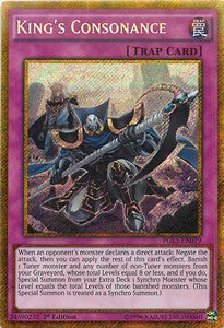 King's Consonance⁣ - Premium Gold: Infinite Gold⁣ (Gold Secret Rare)⁣ [019]