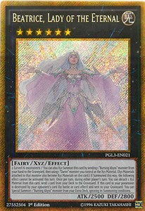 Beatrice, Lady of the Eternal⁣ - Premium Gold: Infinite Gold⁣ (Gold Secret Rare)⁣ [021]